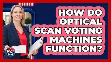 How Do Optical Scan Voting Machines Function?