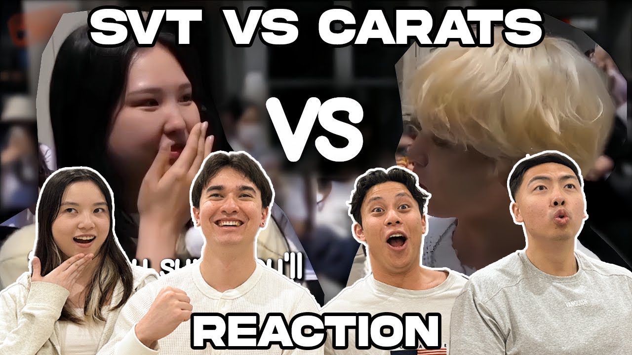 SEVENTEEN vs CARATS REACTION!