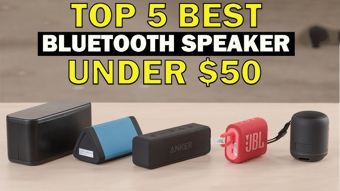 The 5 Best Bluetooth Speakers Under $50 - Winter 2024: Reviews