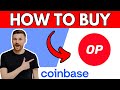 How to Buy (OP) Optimism Token on Coinbase