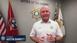 Message from the Hamilton County Sheriff - 5/9/24