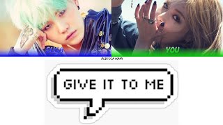 Bts Suga Agust D Give It To Me Bts And You - 8Th Member Color Coded Lyrics Engromhan가사