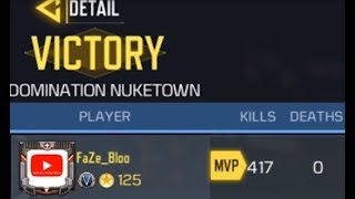 417-0 COD MOBILE SNIPING GAMEPLAY!!! NEW WORLD RECORD