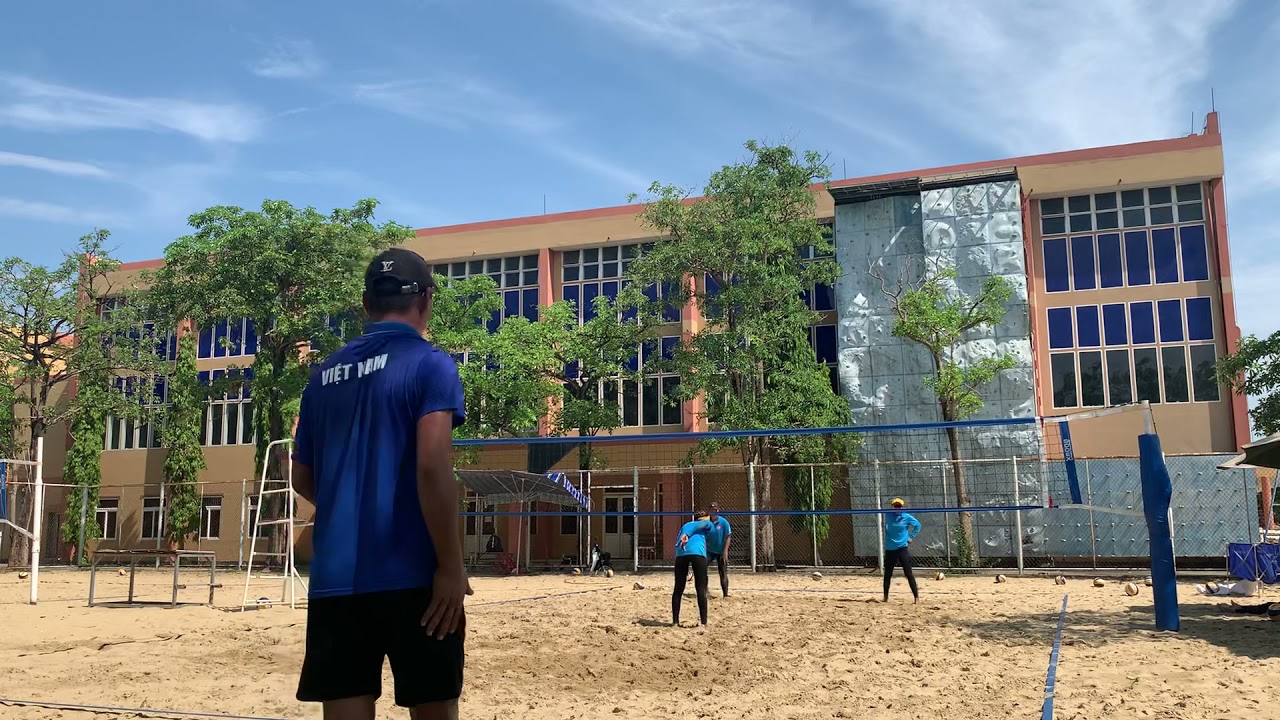 Bóng chuyền bãi biển trung tâm huấn luyện thể thao quốc gia Đà Nẵng