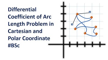 Differential Coefficient of Arc Length Cartesian and Polar Coordinate Problem | #BSc, #bscmaths