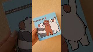 Cute we bare bears painting on canvas. #painting #acrylicpainting #cute #cardcraft Cute we bare bears painting on canvas. #painting #acrylicpainting #cute #cardcraft
