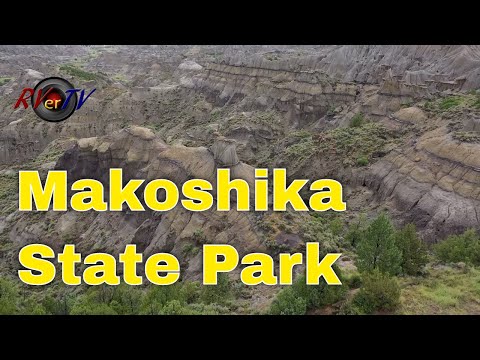 Video: ¿El parque estatal makoshika tiene cabañas?