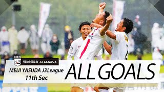 Ｊ３第11節の全ゴールまとめ！ALL GOALS：明治安田生命Ｊ３第11節