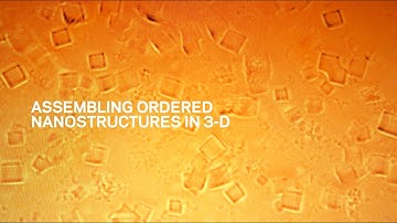 Nano-objects of Desire: Assembling Ordered Nanostructures in 3-D