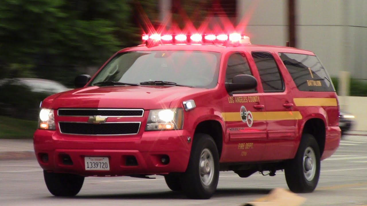 LACoFD Battalion 1 Responding YouTube
