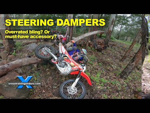 Steering dampers/stabilizers: do you need this on your dirt bike?︱Cross Training Enduro
