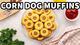 Mini Corn Dog Muffins – Kid-Friendly & Freezer-Ready