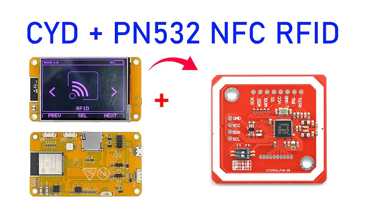 How to Connect & Use PN532 with ESP32 Cheap Yellow Display (CYD) on Bruce Firmware