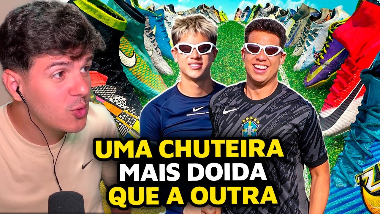 FEZ O GOL? GANHA CHUTEIRA DA NIKE!! (+100 CHUTEIRAS DA NIKE😱) - wardi REACT!