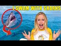 Scary Sharks! Should I Swim? Facing My Fears! Jazzy Skye