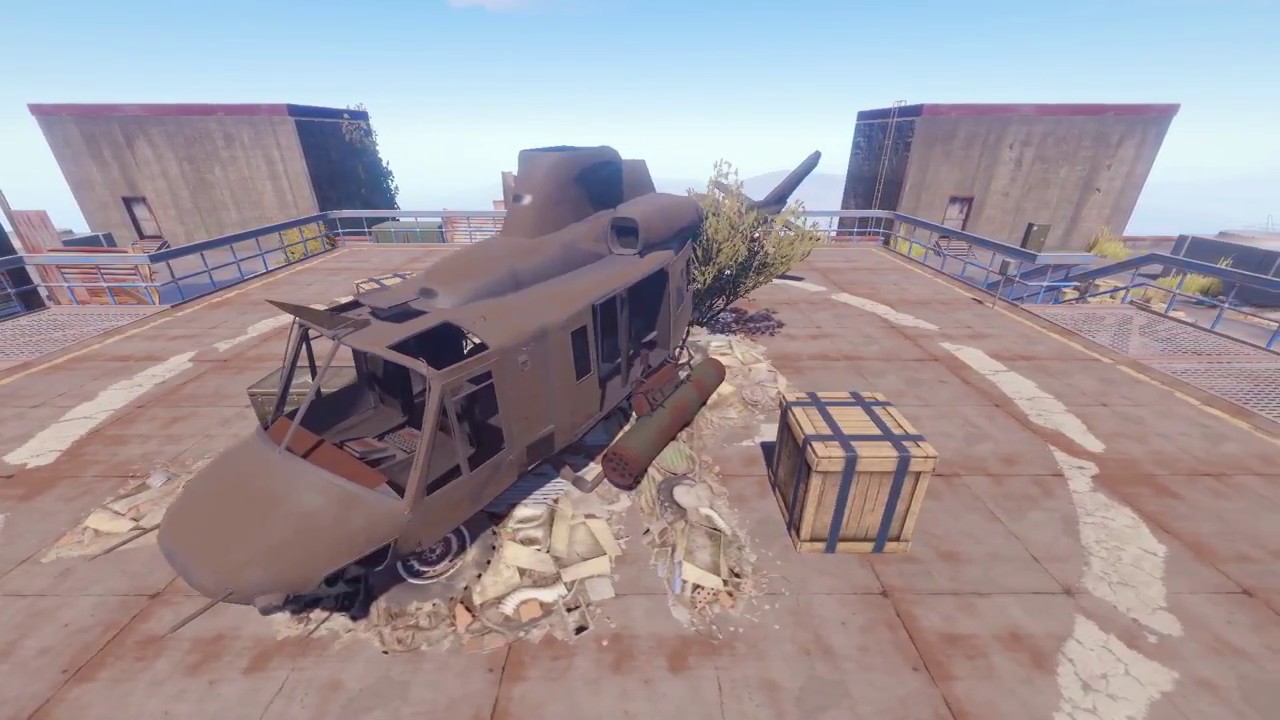 Rust Looting The Launch Site YouTube Rust Looting The Launch Site YouTube
