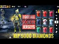 i got all soccer jerseys from new soccer royale in free fire by boss