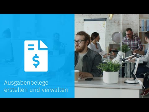 New Ausgabenbelege erstellen und verwalten