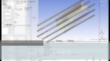 Heat Transfer: Study of an array of pin fins ANSYS