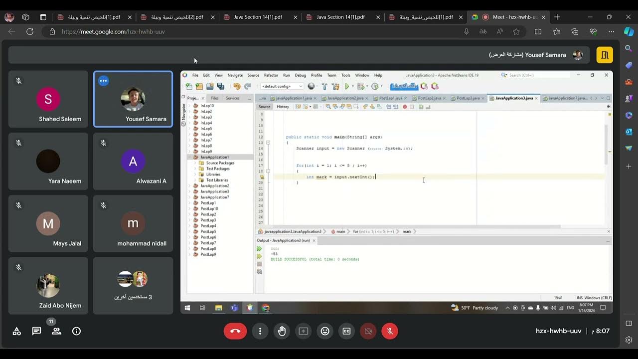 1D Array And Post Laps || using java - YouTube