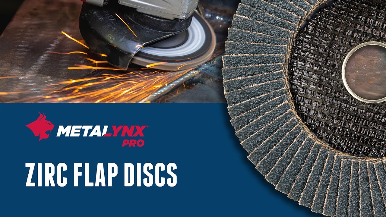 Professional performance on steel and stainless steel with Metalynx Pro flap discs