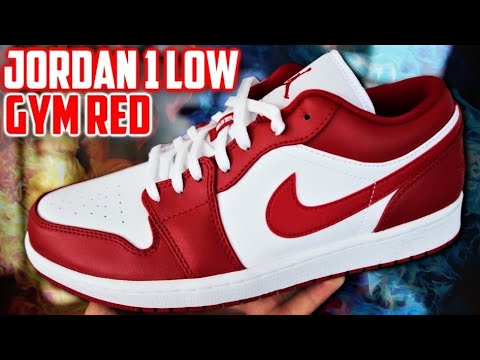 Air Jordan 1 Low Gym Red Review And On Feet Best Jordan 1 Low Youtube