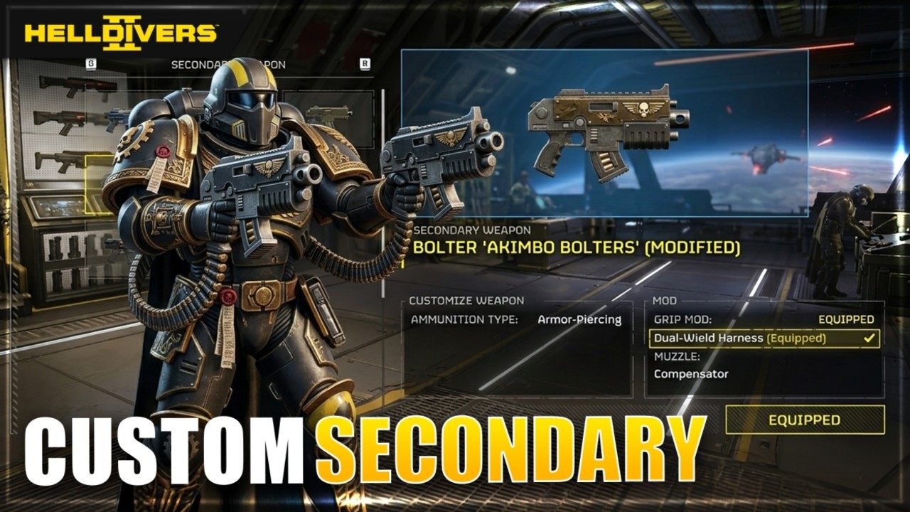 Helldivers 2 New Expanded Weapon Lab Customization With Update - YouTube