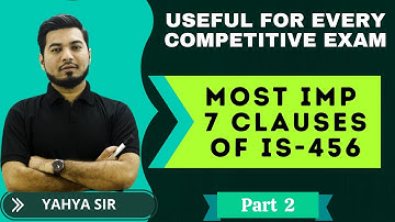 MOST IMPORTANT 7 CLAUSES OF IS 456 | PART -2 { CLAUSE 23} | #GATE #ESE #SSCJE #IS456 #IS456SUMMARY