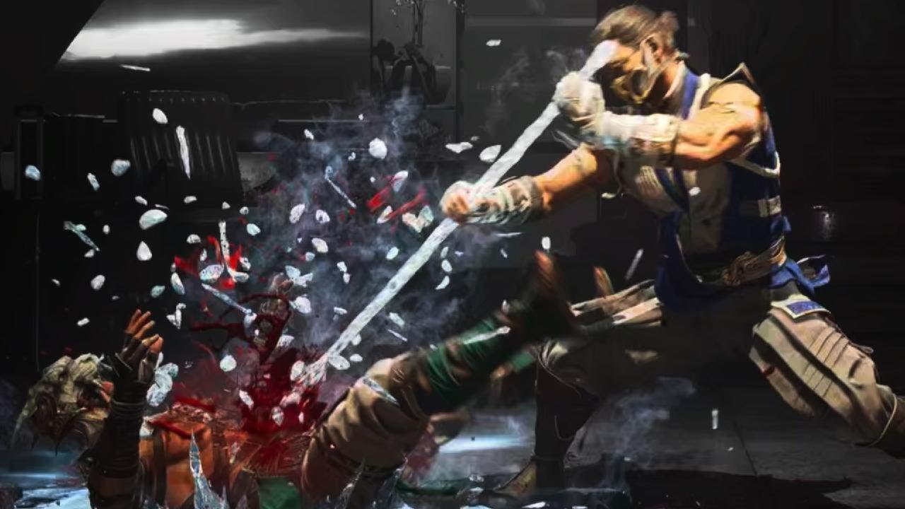 Mortal Kombat 9 - MK1 Sub-Zero Fatalities #gamingontiktok