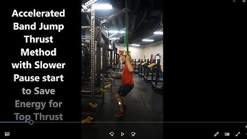 Triphasic Ranged Plyometric Method Part 4.1 Coaching the Thrust Method