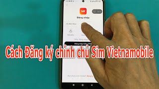 Register your Vietnamobile SIM card under your own name and update your Vietnamobile subscriber i... screenshot 4