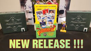NEW RELEASE!!! 2022 Topps Archives Hobby Box Rip. 2 Auto's