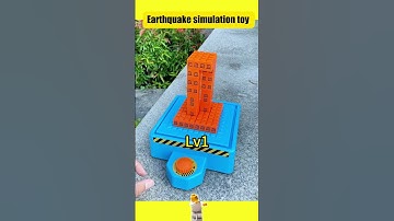 Earthquake Simulation Toy #MOC #ToyCollector #legotechnic