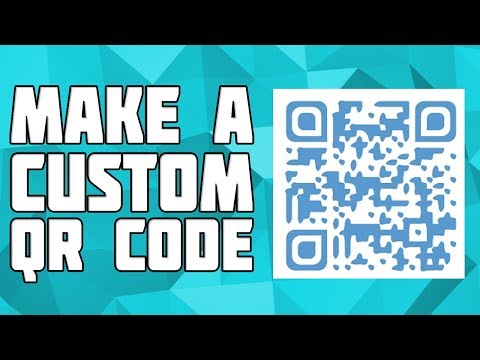 How to Make a Custom QR Code! Customized QR Code! Make your own QR Code! FREE QR code Generator!
