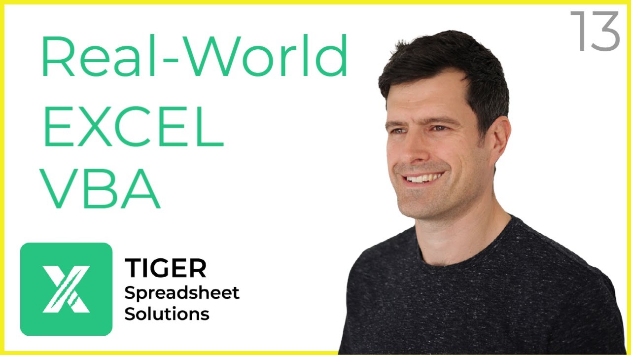 (13/30) Excel VBA For Beginners: 30 Real World Problems And Solutions ...