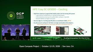 Scaling OCP for Supercomputing The Cray GX Infrastructure