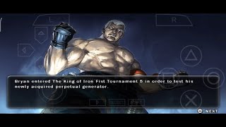 Story Battle Bryan - Tekken 6 Psp