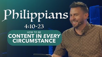 How to be content in every circumstance