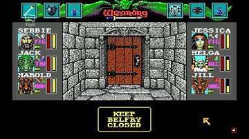 MS-DOS Gameplay - Wizardry VI: Bane Of The Cosmic Forge by Sir-Tech Software (1990)