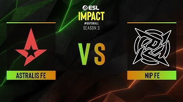 Astralis fe vs. NIP fe - Map 1 [Anubis] - ESL Impact League S3 Europe - Group A