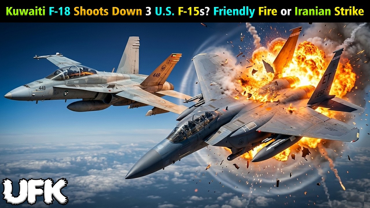 Three F-15E Strike Eagles Down Over Kuwait – Friendly Fire or Cover-Up?
