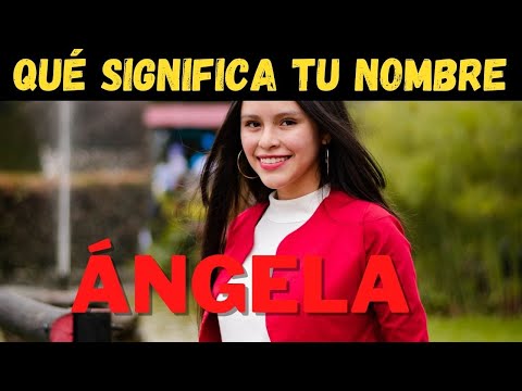 Video: ¿De dónde viene el nombre de ángela?