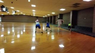 Nov 20 2016 in line speed skate practice eden NC