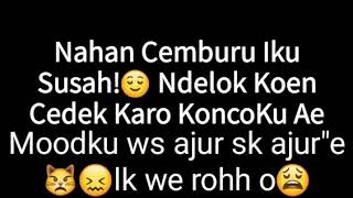 Caption buat pacar yang gk peka