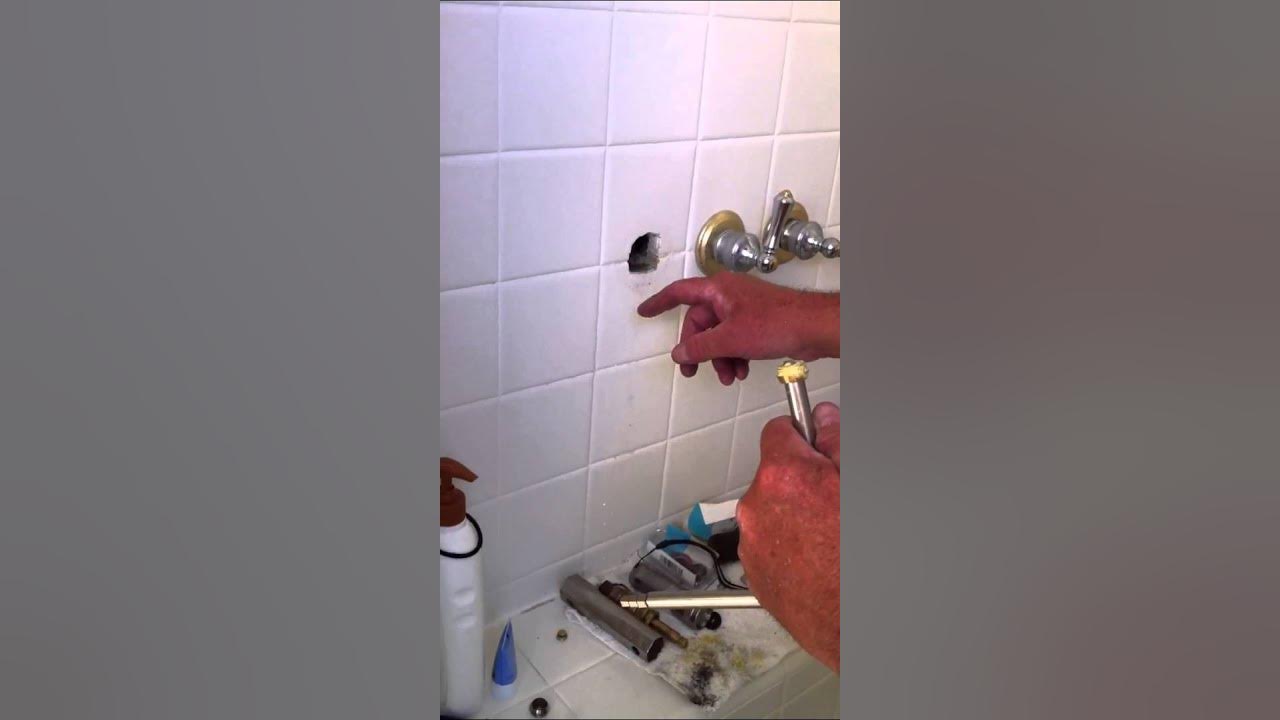 Change Shower Valve Part 3 YouTube