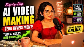 Make Money Online with FREE AI TOOLS at Zero cost !! Full Tutorial