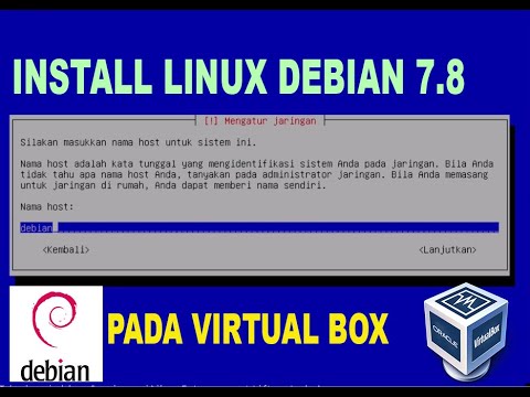 Dasar Linux Debian - Installasi Linux Debian 7 Pada Virtual Box - YouTube