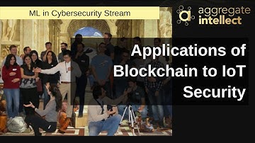 Applications of Blockchain to IoT Security | AISC