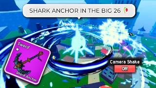 SHARK ANCHOR SWORD with OFF SCREEN SHAKE ONE SHOT COMBOS ... | Blox fruits PVP