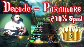 Clone Hero Decode Paramore 210% Speed Expert 100% FC